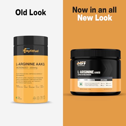 Image of MyFitFuel L Arginine Alpha-Ketoglutarate (AAKG) Pre Workout Powder | 100gm (Unflavoured)