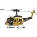 Ssccgym 315MM UH-1 Remote Control Helicopter Aircraft for Adults Expert 6CH C032 RC Heli Maintain Altitude Brushless Motor/Optical Flow Positioning/Fly Upside Down 3D Rolling (RTF Yellow 2Battery)