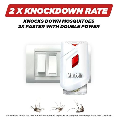 Image of Mortein Insta5 Mosquito Repellent Liquid Refill - 45Ml X 6 (Buy 4 Get 2 Free) & Flying Insect Killer-Mosquito & Fly Killer Spray, 625 Ml| 100% Protection Against Dengue Mosquitoes