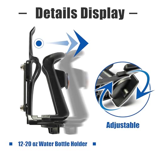 Portavasos para Can Am Spyder F3 2015-2025 montaje izquierdo miniatura 4