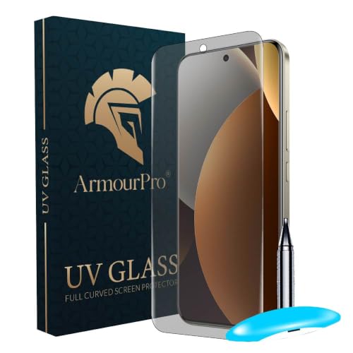 Image of ArmourPro Matte UV Tempered Glass for Redmi Note 15 Pro Plus, Curved Screen Protector, Anti-Glare, Edge-to-Edge Coverage, Fingerprint Friendly, Case Friendly | Pack of 1