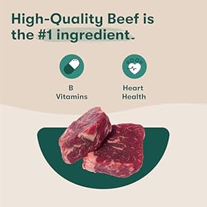   Jinx-Homemades-Natural-Wet-Food-and-Meal-Topper-or-Mix-in-Made-with-Natural-Chicken-Bone-Broth-Brown-Rice-Biotin-No-Fillers-for-Adult-Senior-Dogs-9-oz-Pouches-12-Pack-Beef-Chicken