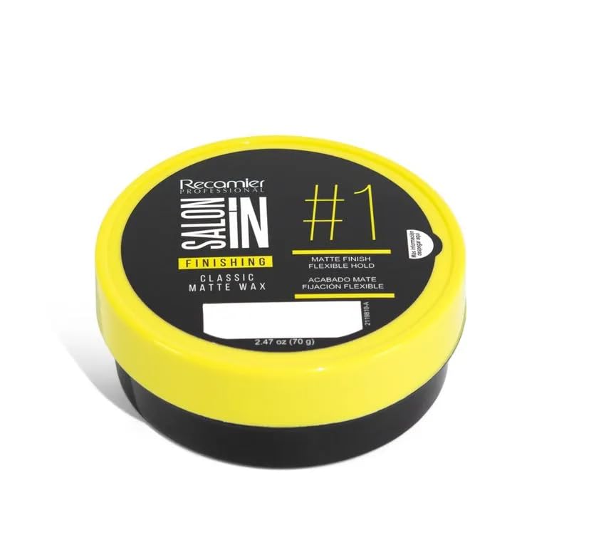 Miniatura 3 de SalonIn Recamier Cera Mate Acabado y Peinado  Sedán en Cera Mate Para El Cabello Profesional 2.5 Onzas - 2.65 oz