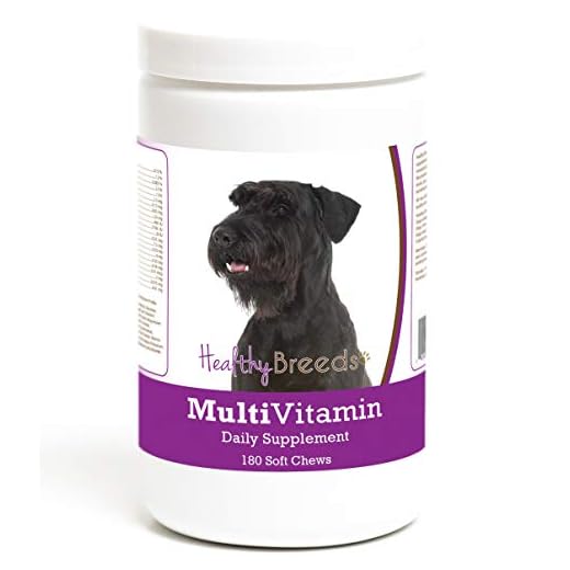 Healthy Breeds Giant Schnauzer Multivitamin Soft Chew for Dogs 180 Count