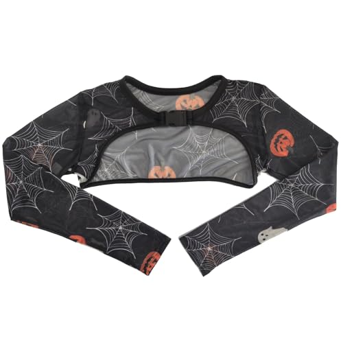 Image of Ypser See Through Glitter Mesh Crop Top Sheer Open Front Shrug Fishnet Cover Ups