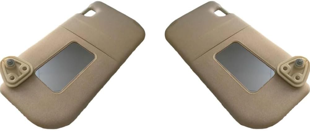 Car Side Sun Visor for Hyundai I10 2007-2012, Left Right Sunvisor Replacement Anti-Glare Polarized Protection Windshield Cover Interior Accessories,C/A Pair
