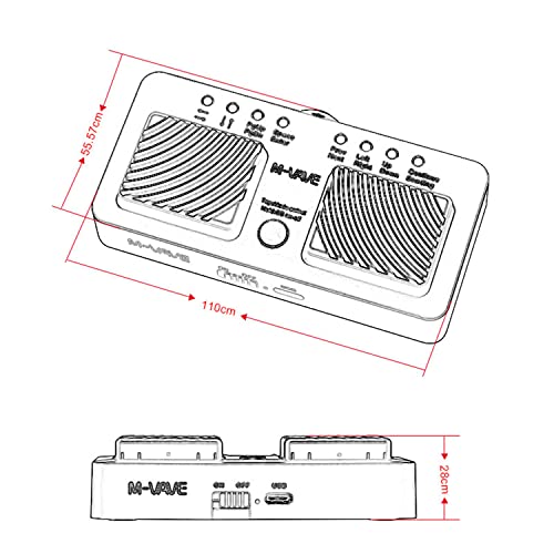 Pedal Page Turner, Turner Pro Página Bluetooth sem fio Turner Silent Foot Pedal USB recarregável par