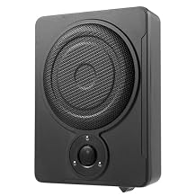 8 Inch 600w Subwoofer, Car/Truck Bass Kit, Remote Subwoofer Control Low-Profile Amplified System for Car Audio