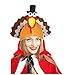 JHYS Sombreros de Navidad, Sombrero de Pierna de Pollo Divertido Sombrero de...