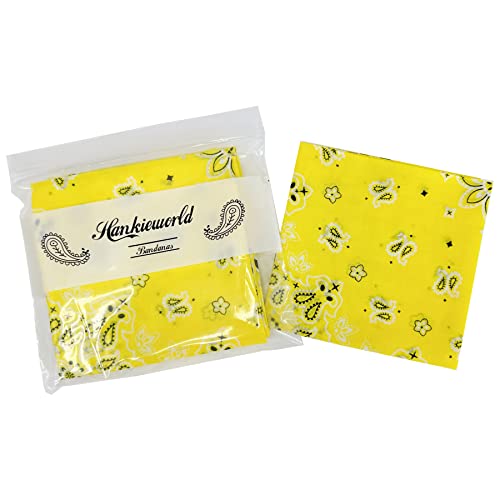 Image of Single Pack Bandanas 60s Premium Cotton Soft Thin Handfeel Large Handkerchief for Men and Women