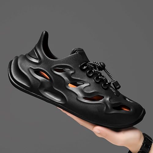 Foam Runner Cave Shoes for Men Summer Walking Sneakers Breathable Soft Beach Sandals,Comfortable Garden Slippers4