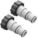 4. Conector de manguera de piscina: este adaptador de manguera de piscina permite conectar la manguera y la bomba. Funciona con una manguera de 1,25 pulgadas ID o 1,5 pulgadas ID.