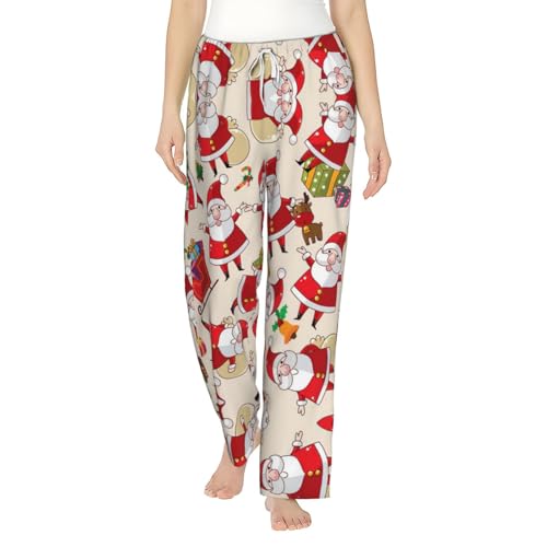 Pantalon de pyjama de Noël pour femme, idée cadeau douce et festive