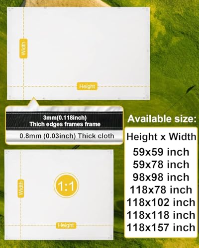 amazgolf ゴルフシミュレーター インパクトスクリーン