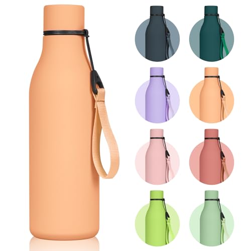 flintronic 550ml Borraccia isolata in acciaio inox, Bottiglia Termica con