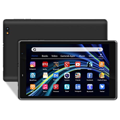 Tablet 8 Zoll 4G, Android 10.0 Zertifiziert von Google GMS, 3GB RAM, 32 GB ROM/128GB erweiterbar, IPS HD (1280 x 800),5000 mAh Quad Core,WiFi