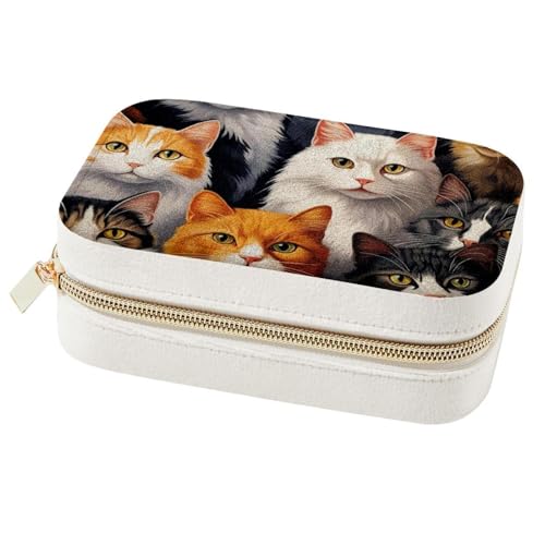Boîte à bijoux demoiselle d'honneur Spring Cats W pour cadeau unique