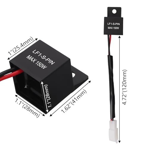 Relais LED 12V pour réparer le clignotement rapide des ampoules