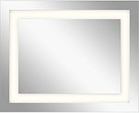 Vista 2 de Kichler Elan Signature - Espejo retroiluminado LED en cromo, 30" x 24