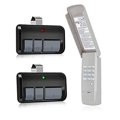 877Max Garage Door Keypad With 893Max Universal Garage Door Opener Remote, Compatible With All Lift Master Garage Door Opener Remote Since 1993, Replaces 878Max 376Lm 377Lm 977Lm #TOP22