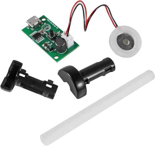 Image of Shockley USB Humidifier Module Spray Circuit Board Atomization 5V Plate Atomizer DIY Incubation Experimental Equipment Ultrasonic Mist FOG FOGGER Maker Humidifier Disc 108KHz PCB for Home (1 Piece)