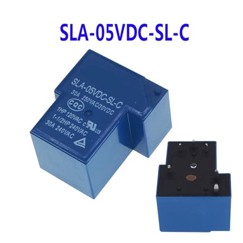Relais de puissance 30A SLA-05VDC-SL-C 5V pour automatisme et carte PCB