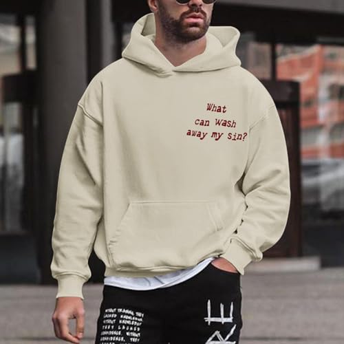 Christian Hoodies for Men Religious Faith Jesus Sweatshirts Inspirational Bible Verse Cross Graphic Hoodie Pullover4