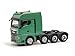 Produktbild herpa LKW Modell Man TGX GX Schwerlastzugmaschine luftgefedert, Miniatur im Maßstab 1:87, Sammlerstück, Made in Germany, Kunststoff, Verkehrsgrün
