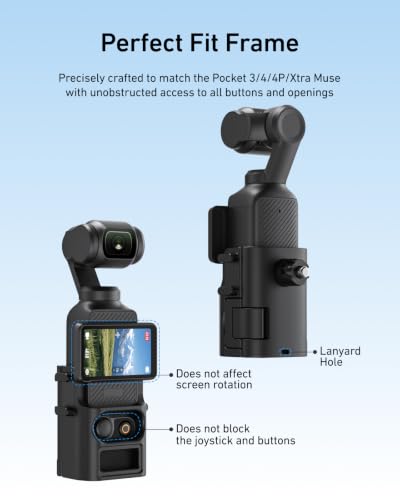 Soporte de Mochila dji Osmo Pocket 3 Evita Caídas con Doble Seguro 6