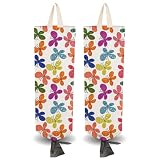 Motif: Le motif papillon coloré ajoute une touche charmante et joyeuse à votre espace de vie ou cuisine le design vibrant rend le rangement pratique également agréable visument pour adultes et enfants