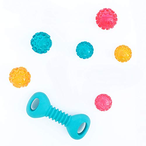 Bola de apertar ZippyPaws amarela grande