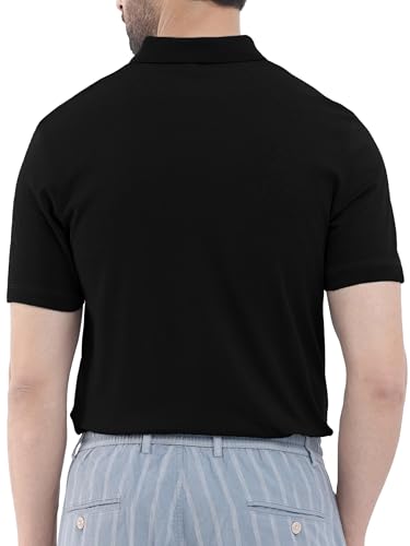 Image of Noble Monk Men's Poly Cotton Regular Fit T-Shirt