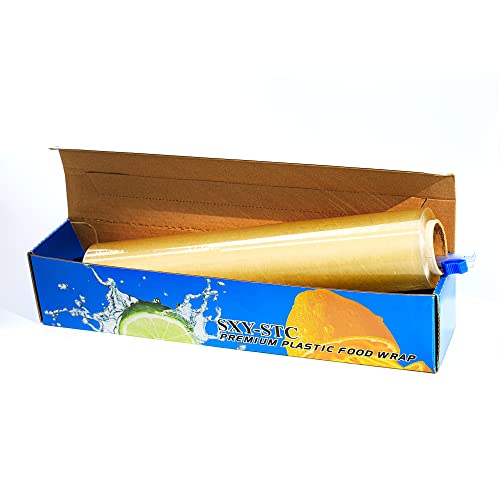 plastic food wrap12 Inch x250 feet Long pack of 4