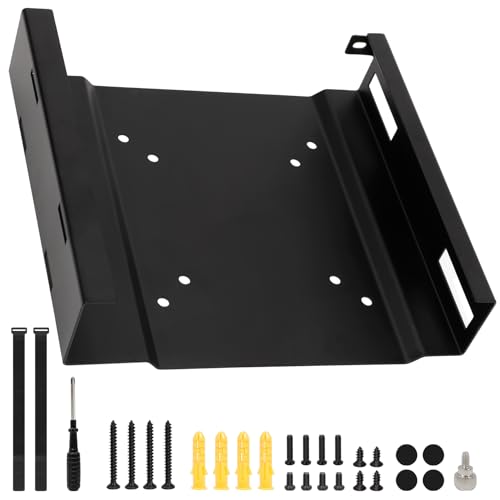 Mini PC Mount Compatible with Dell OptiPlex Micro Mini PC VESA Mount Under DeskMount and Wall Mount Fits MFF 7050 7010 7020 7080 5070 7060 7090 3060 3040 3046 3050 3090 3060 9020 Pro Micro Plus