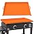 MLMTFI 36 Inch Blackstone Griddle Cover Full-Edge Protection Silicone Mat for Griddle Heavy Duty Food Grade Blackstone Accessories Top Cover With Handles For Outdoor Grill Barbecue Party - ORANGE