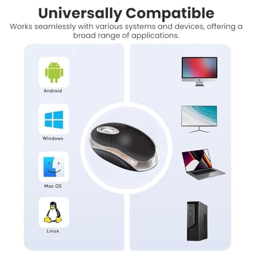 Image of Type-C Mouse Auto Clicker with Type C Connector, Undetectable, Plug and Play, No Software Required, Works On Every Operating System, Works On Laptop, PC, Mac, Phone, Tablet