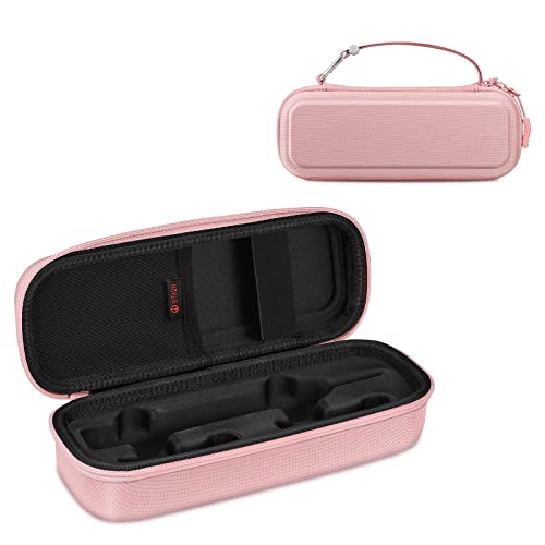Sithon Hard Shell Travel Case For Oral-B Pro 1000, 2000, 3000, 3500, 1500 Electric Toothbrush, Protective Shockproof Storage Carrying Case With Handle And Soft Lining Inside, Pink #TOP7
