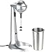 Rosenstein & Söhne Milkshaker: Miscelatore elettrico per bevande con tazza in acciaio inossidabile, 65 watt (scuotere mixer)