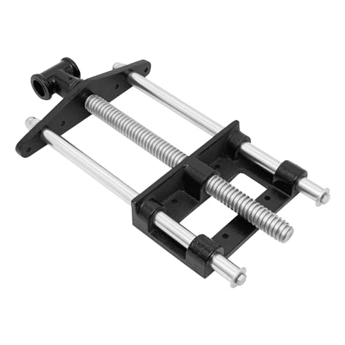 Vorderzange 7''/180mm Holzschraubstock, Heavy Duty, Spannzange für Hobelbank, Schraubstock Vorderzange Rostschutz, Holzschraubstock-Hardware-Set