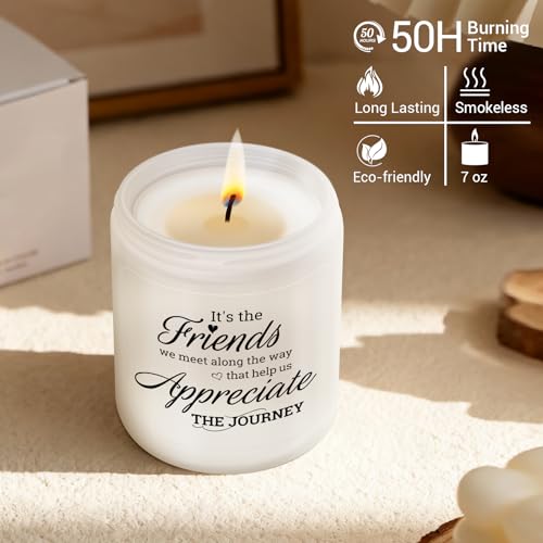 Friend Gift for Women - Birthday Gifts for Bestie, Christmas Thanksgiving Decor Gift for Best Friend Woman - Lavender Scented Candle — view 4