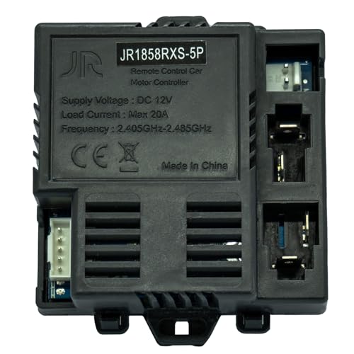 ToiCottage JR1858RXS-5P Motherboard Ride on Toys for Kids Controller Remote Control Power Wheels Receiver Accessories Kids' Electric Vehicles Replacement Parts