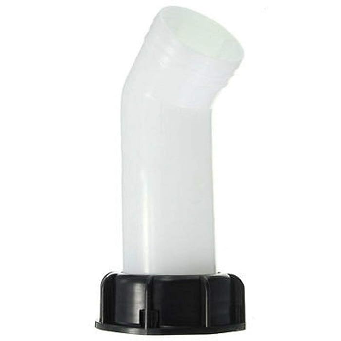 Buy 2'' Extension Drain Spout Hose IBC Water Tank Nozzle Tap Cap Valve