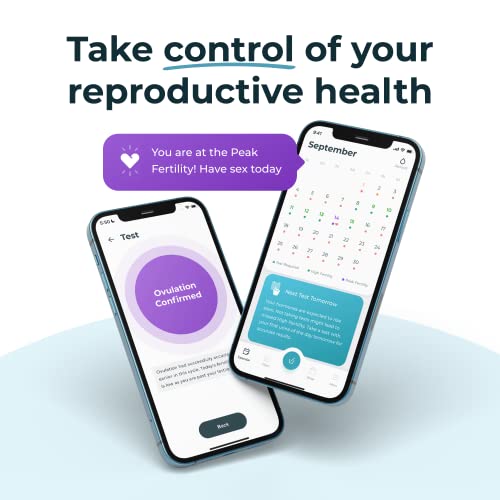 Inito Fertility Monitor & Hormone Tracker For Women | Predict & Confirm Ovulation | Charts Actual Levels Of Estrogen, Lh, Progesterone (Pdg), Fsh | Includes 15 Test Strips(Iphone 12 Pro) #TOP5