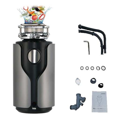 Broyeur de déchets alimentaires 560 W évier cuisine anti-bouchon