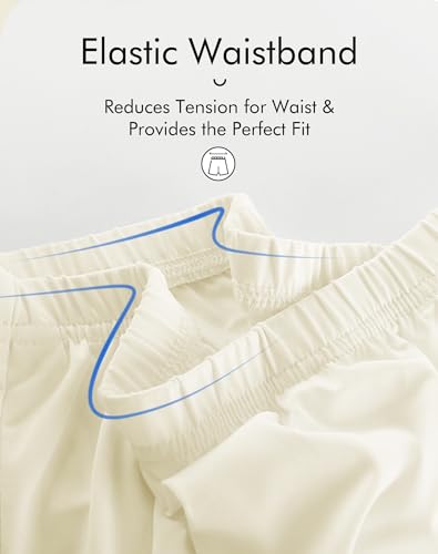 Image of MANCYFIT Bloomers for Women, Lace Trim Slip Shorts