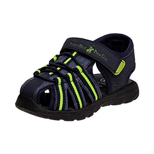 Beverly hills polo club boys' sandals - closed toe sports sandals…