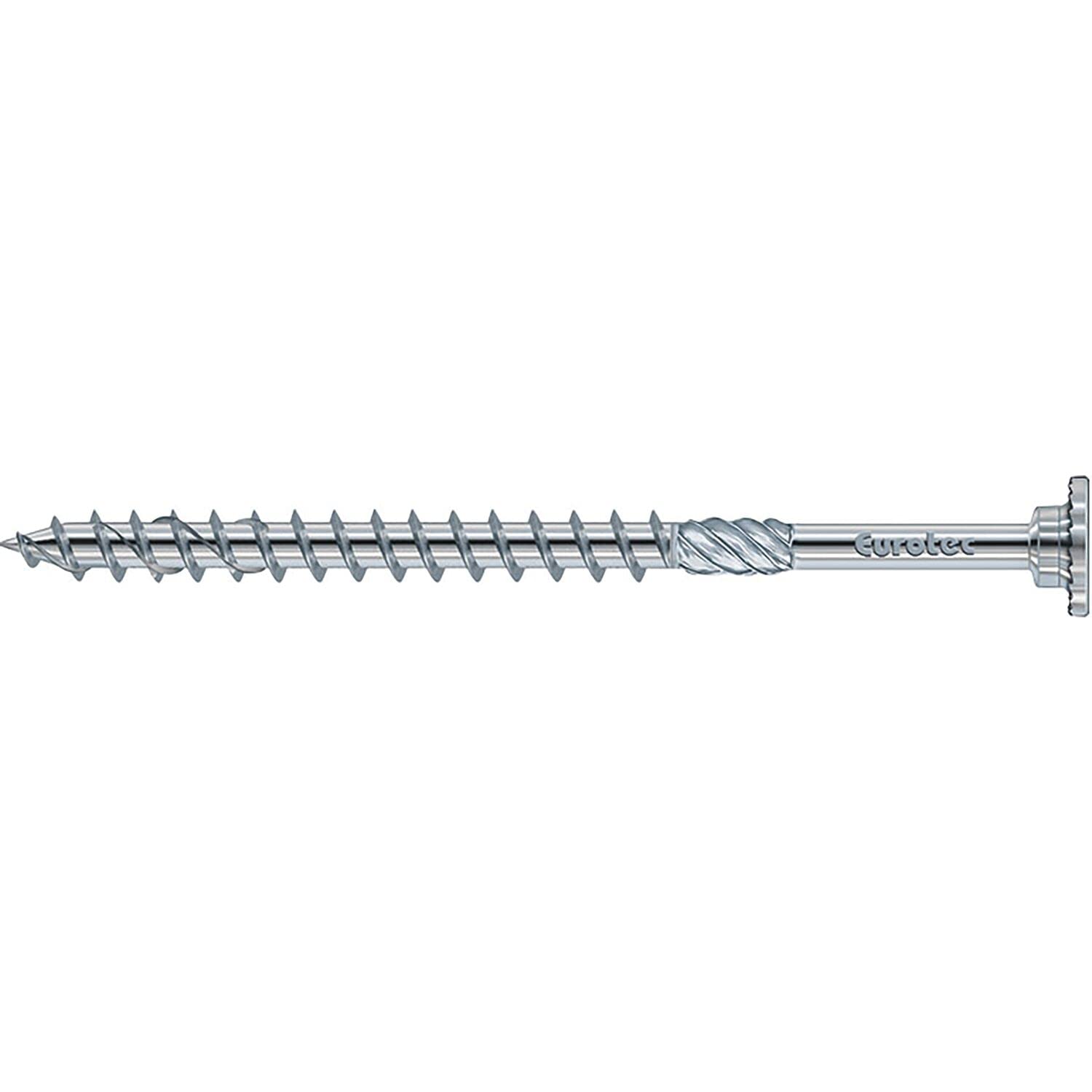 954167 Galvanised Eurotec Wood Construction Screw 10.0 x 200 TG TX50 Rating