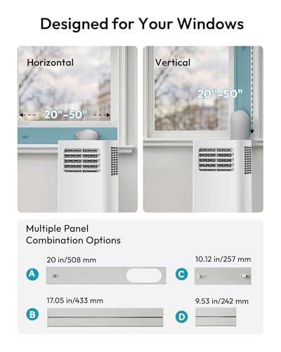 EUHOMY 8000 BTU Portable Air Conditioner