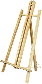 angwang Cavalete de mesa, cavalete de mesa de de faia natural para pintura artística, esboço, artesanato, suporte de , moldura de exibição e materiais de arte