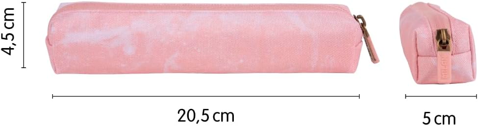 MILAN® Lava Series Mini Round Pencil Case, Pink